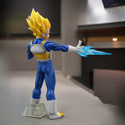 VEGETA EXCLUSIVE ACTION FIGURE WITH 2 REPLACEABLE HANDS (27 CM HEIGHT) - DRAGON BALL Z/SUPER