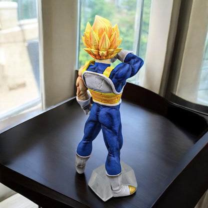 PRINCE VEGETA ICONIC SSJ ACTION FIGURE WITH STAND (26 CM HEIGHT) - DRAGON BALL Z