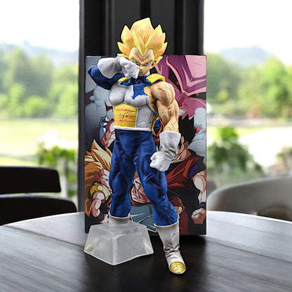 PRINCE VEGETA ICONIC SSJ ACTION FIGURE WITH STAND (26 CM HEIGHT) - DRAGON BALL Z