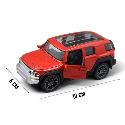 Hummer Car Die-cast Model Toy 1:36 Exclusive Alloy Metal Car with Pull Back with Openable Doors  - Red