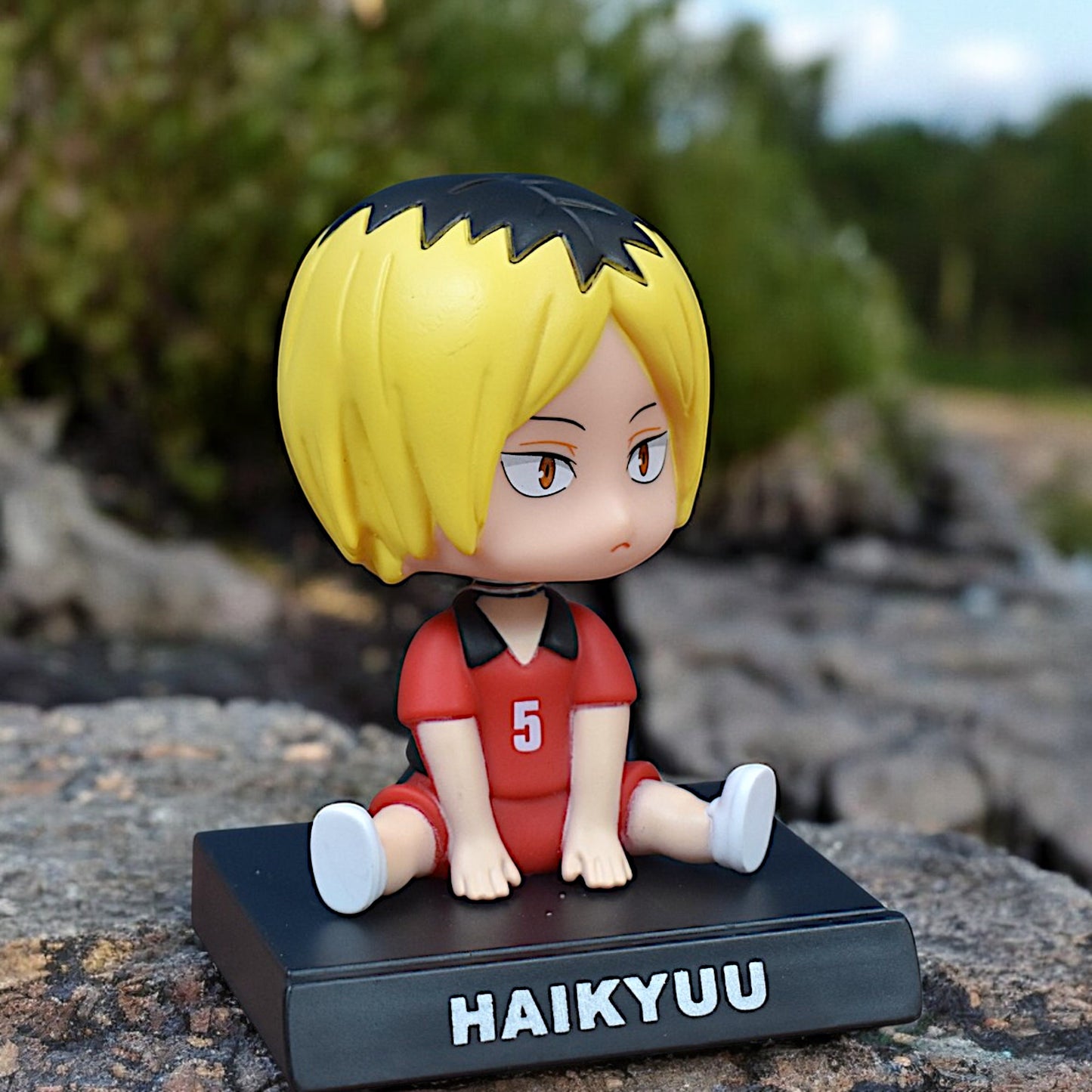 KENMA KOZUME BOBBLEHEAD/MOBILE HOLDER STAND - HAIKYUU