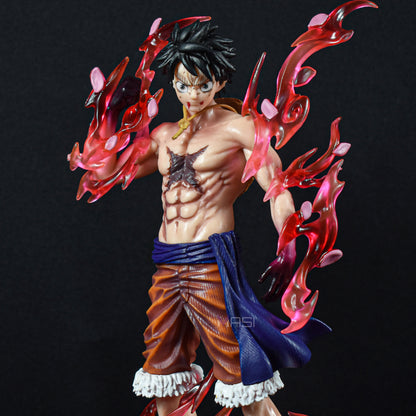 Monkey D. Luffy Iconic Action Figure with Stand (23 cm Height) - One Piece