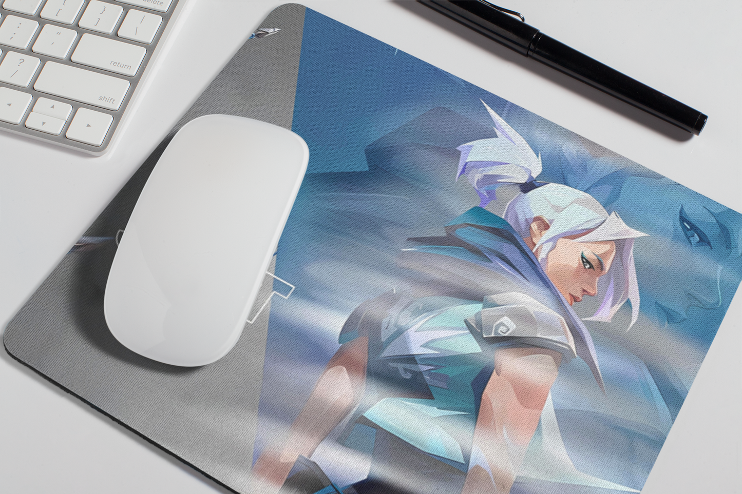 VALORANT JETT MOUSE PAD (9 X 7.5 INCHES) - GAMING MOUSE PAD