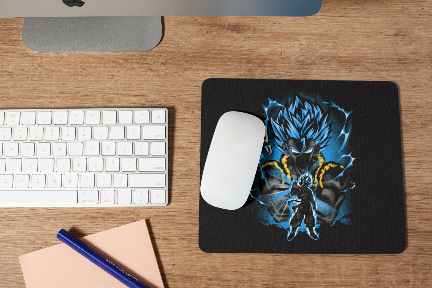 SSJ BLUE GOGETA MOUSE PAD (9 X 7.5 INCHES) - GAMING AND OFFICIE MOUSE PAD