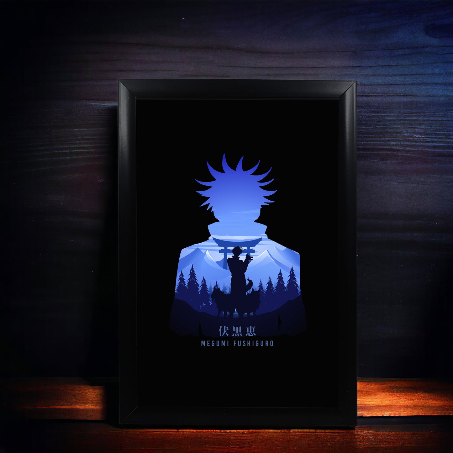 MEGUMI FUSHIGRUO PHOTO FRAME (A4 SIZE) - JUJUTSU KAISEN