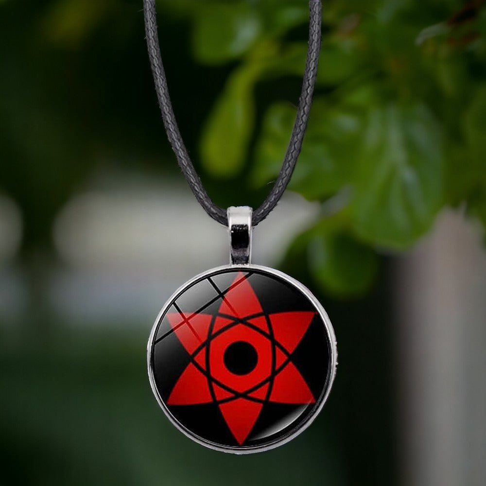 MANGEKYO SHARINGAN PENDANT ADJUSTABLE NECKLACE (UNISEX) - NARUTO