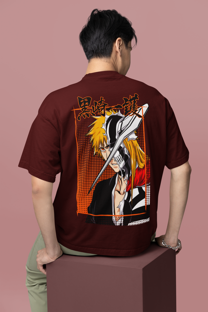 KUROSAKI ICHIGO LIMITED EDITION OVERSIZED T-SHIRT (100% COTTON) - BLEACH