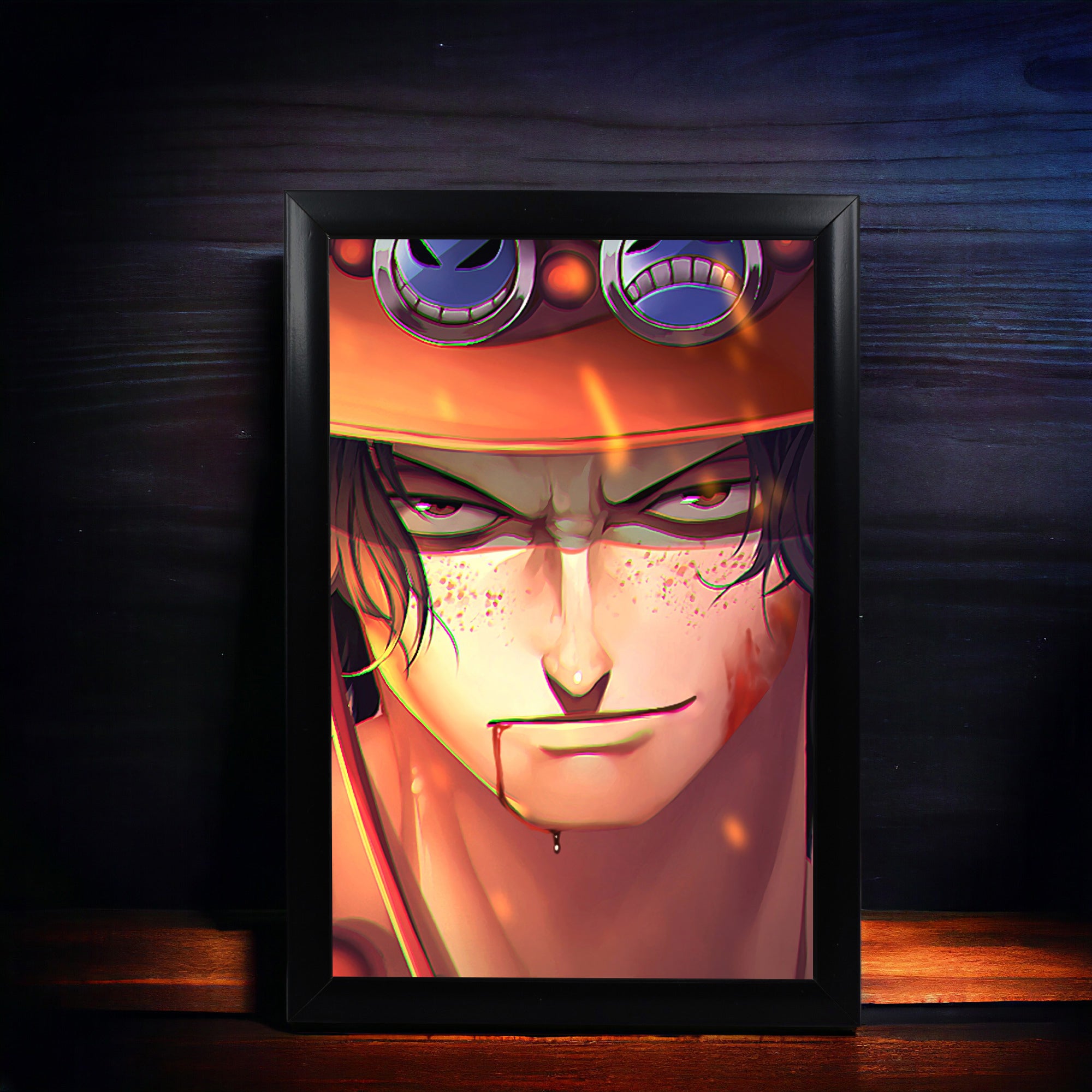 Portgas D. Ace A4 Size Photo Frame - One Piece – Masi Originals