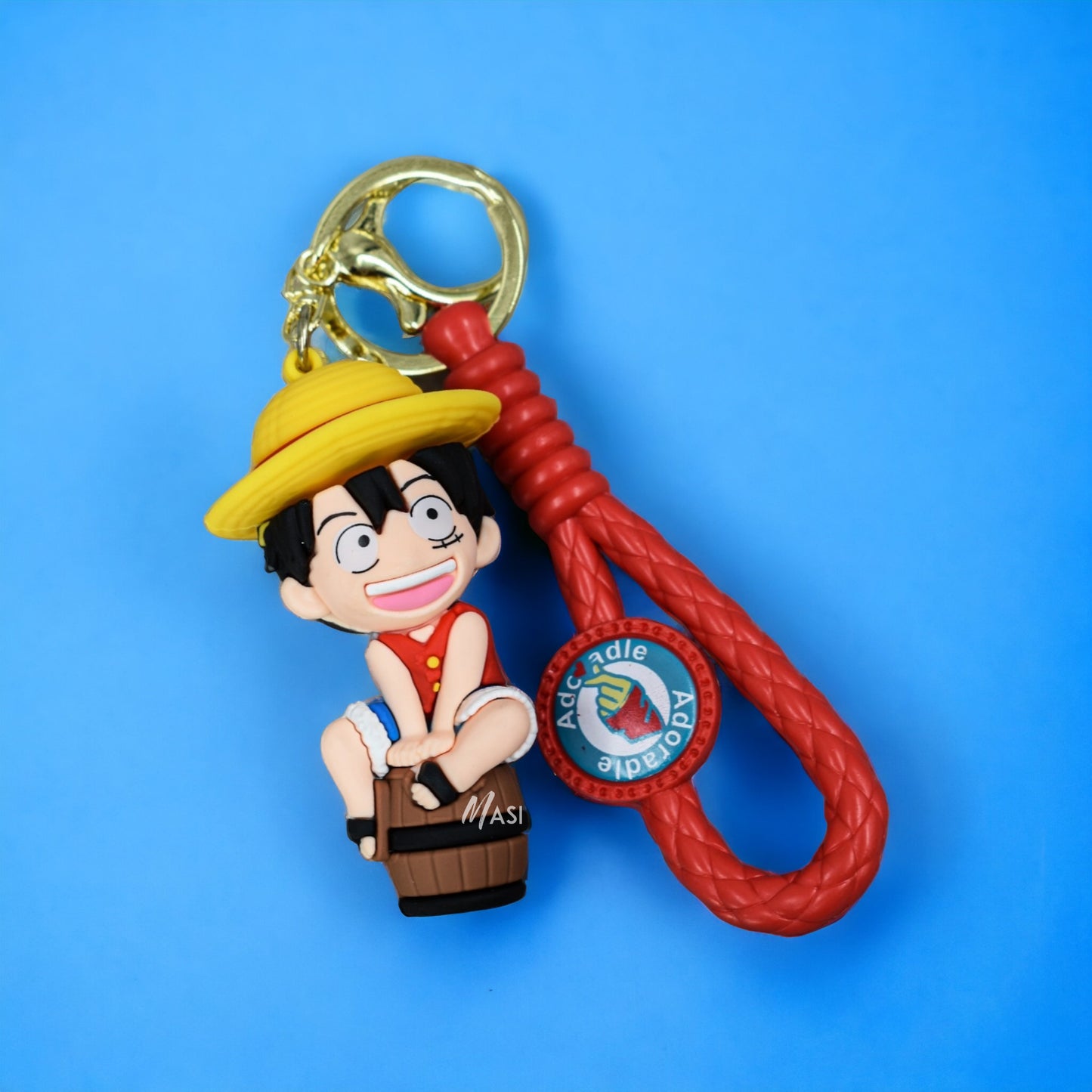 MONKEY D. LUFFY SILICON RUBBER KEYCHAIN - ONE PIECE