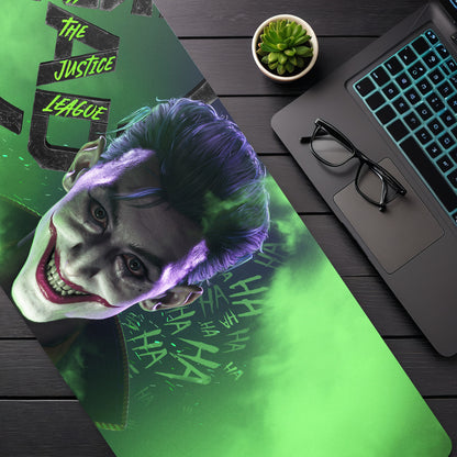 JOKER MOUSE PAD (31 x 12 INCHES) - GAMING MOUSE PAD | RUBBER BASE DESK MAT