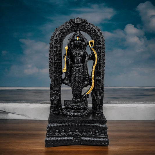 RAM LALLA AUTHENTIC MURTI STATUE FOR HOME/OFFICE DECORATION - RAM LALLA