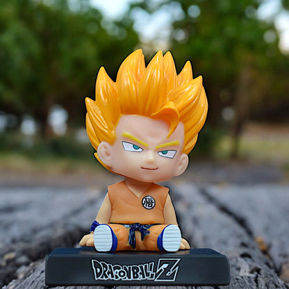 SSJ GOHAN BOBBLEHEAD/MOBILE HOLDER STAND