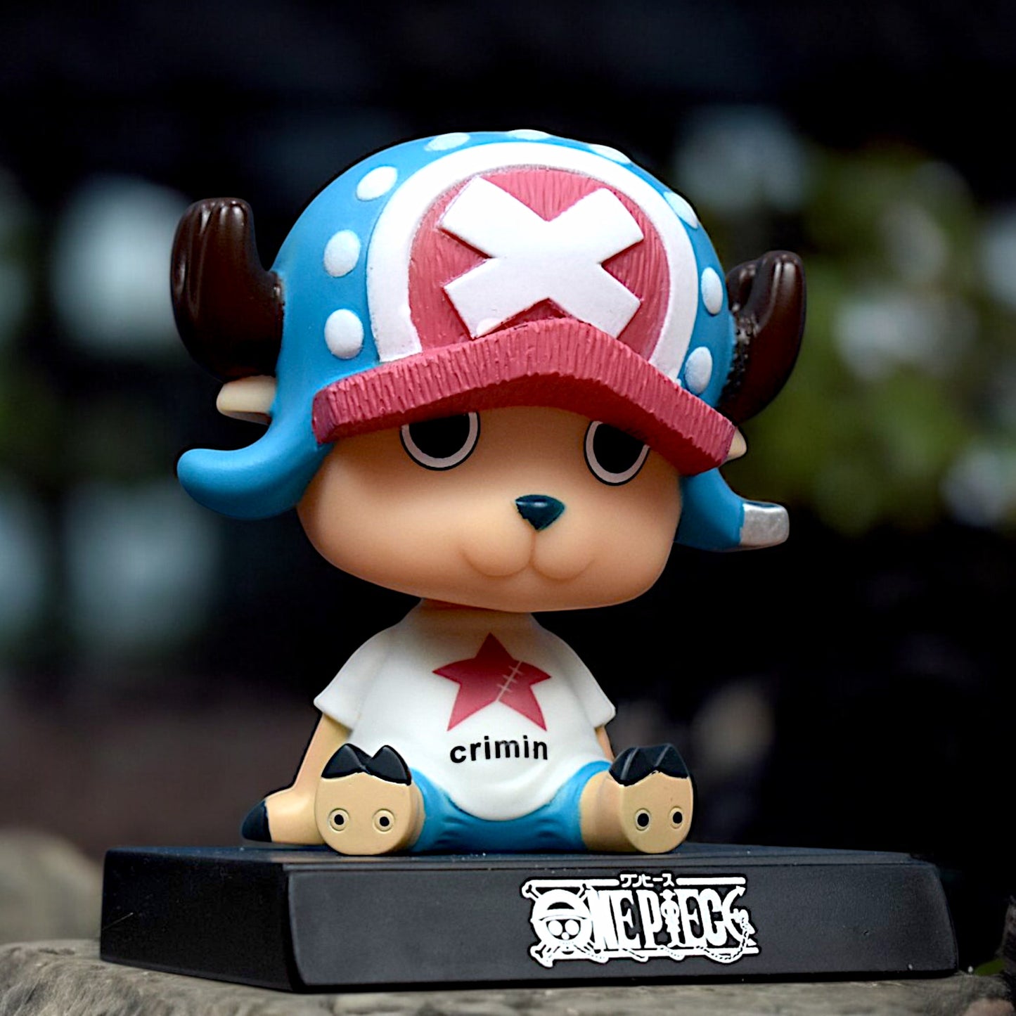 CHOPPER BOBBLEHEAD/MOBILE HOLDER STAND - ONE PIECE