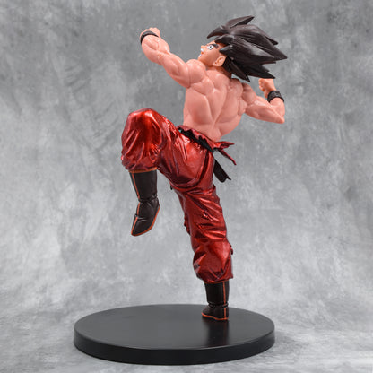 SON GOKU KAIOKEN ACTION FIGURE WITH STAND (18 CM HEIGHT) - DRAGON BALL Z