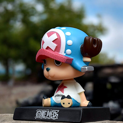 CHOPPER BOBBLEHEAD/MOBILE HOLDER STAND - ONE PIECE