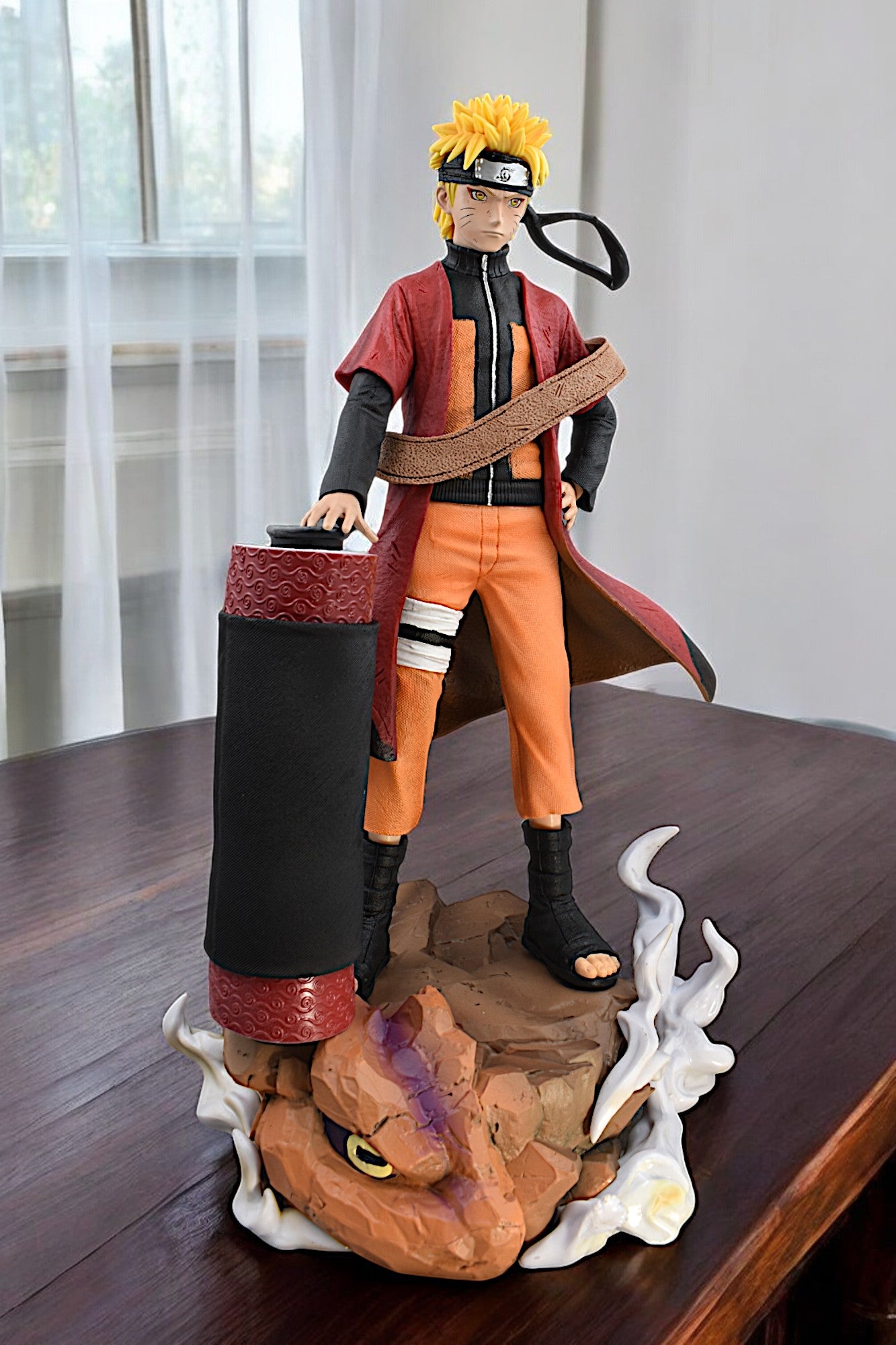 NARUTO SAGE MODE ACTION FIGURE WITH SCROLL (42.5 CM HEIGHT) - NARUTO UZUMAKI