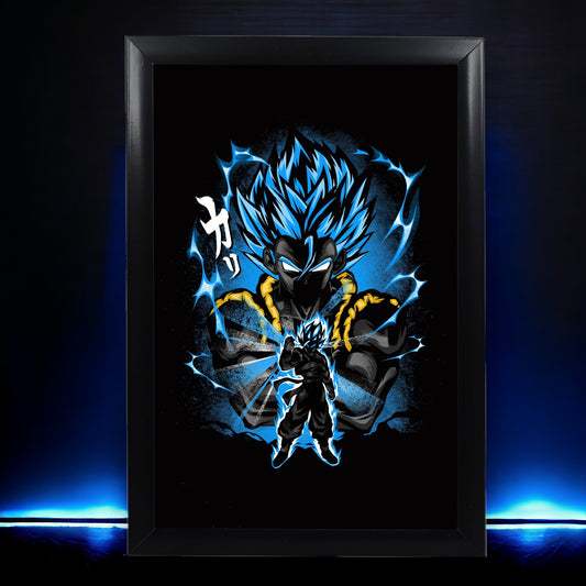 GOGETA SSJ BLUE PHOTO FRAME (A4 SIZE) - DRAGON BALL Z