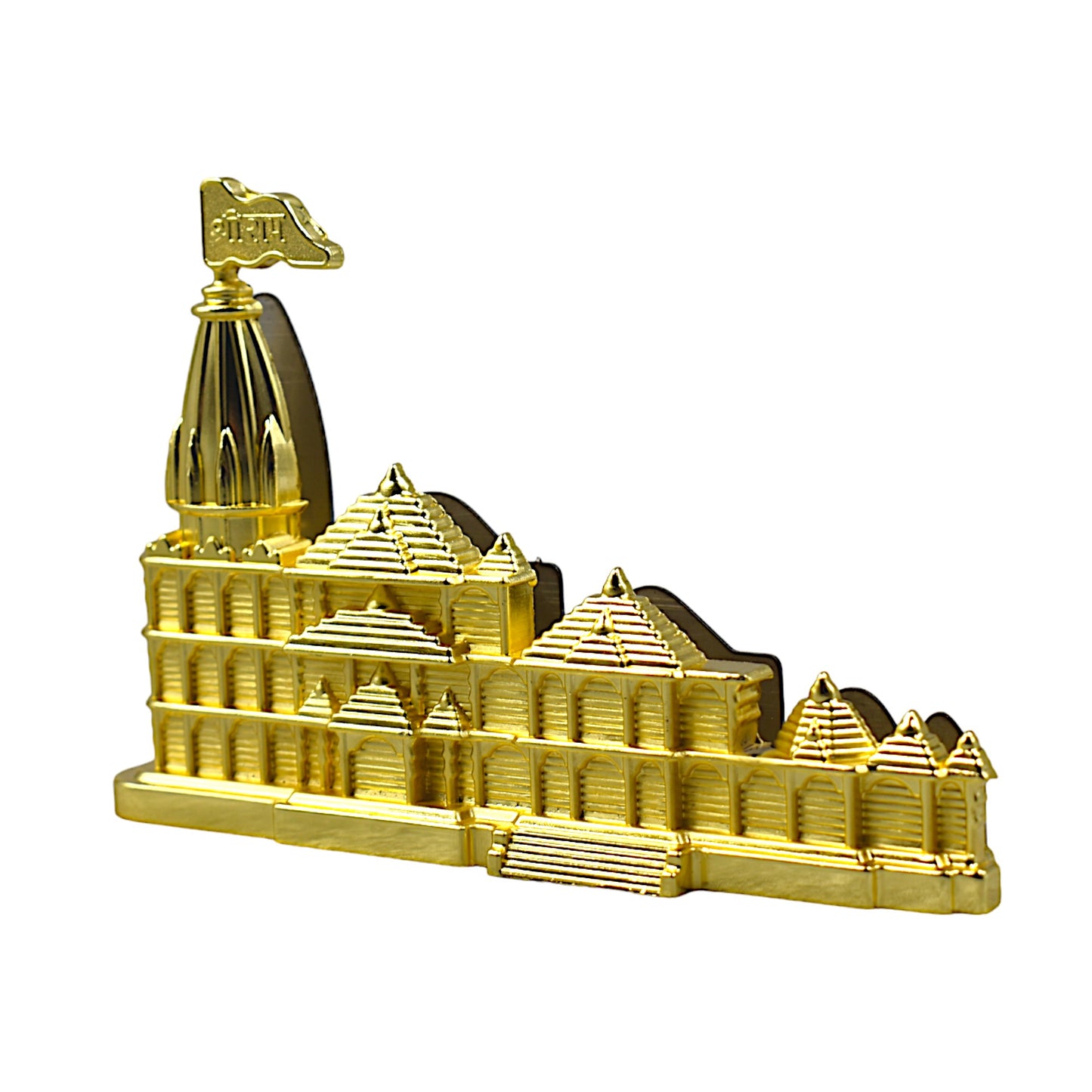 Ayodhya Ram Mandir Replica Card Holder (Heavy Golden)