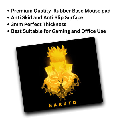 NARUTO SAGE OF 6 PATHS MOUSE PAD (9 X 7.5 INCHES) - GAMING AND OFFICIE MOUSE PAD