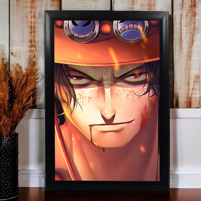 PORTGAS D. ACE PHOTO FRAME (A4 SIZE) - ONE PIECE