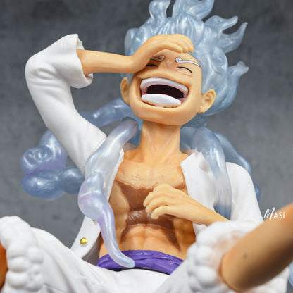 LUFFY GEAR 5 LAUGHING ACTION FIGURE (20 CM HEIGHT) - ONE PIECE