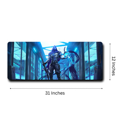 VALORANT OMEN MOUSE PAD (31 x 12 INCHES) - GAMING MOUSE PAD | RUBBER BASE DESK MAT