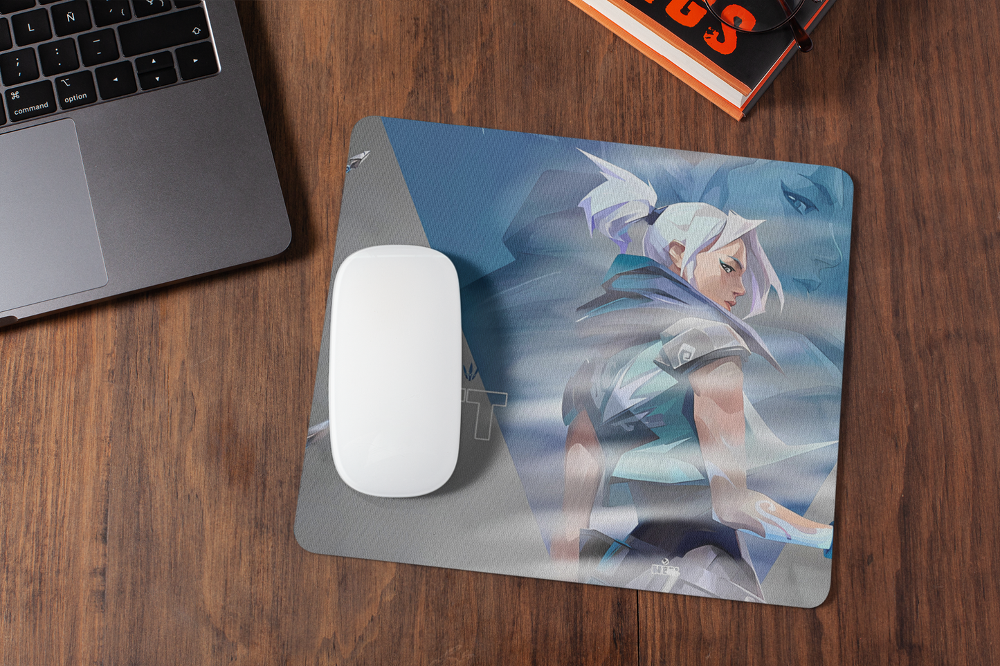 VALORANT JETT MOUSE PAD (9 X 7.5 INCHES) - GAMING MOUSE PAD