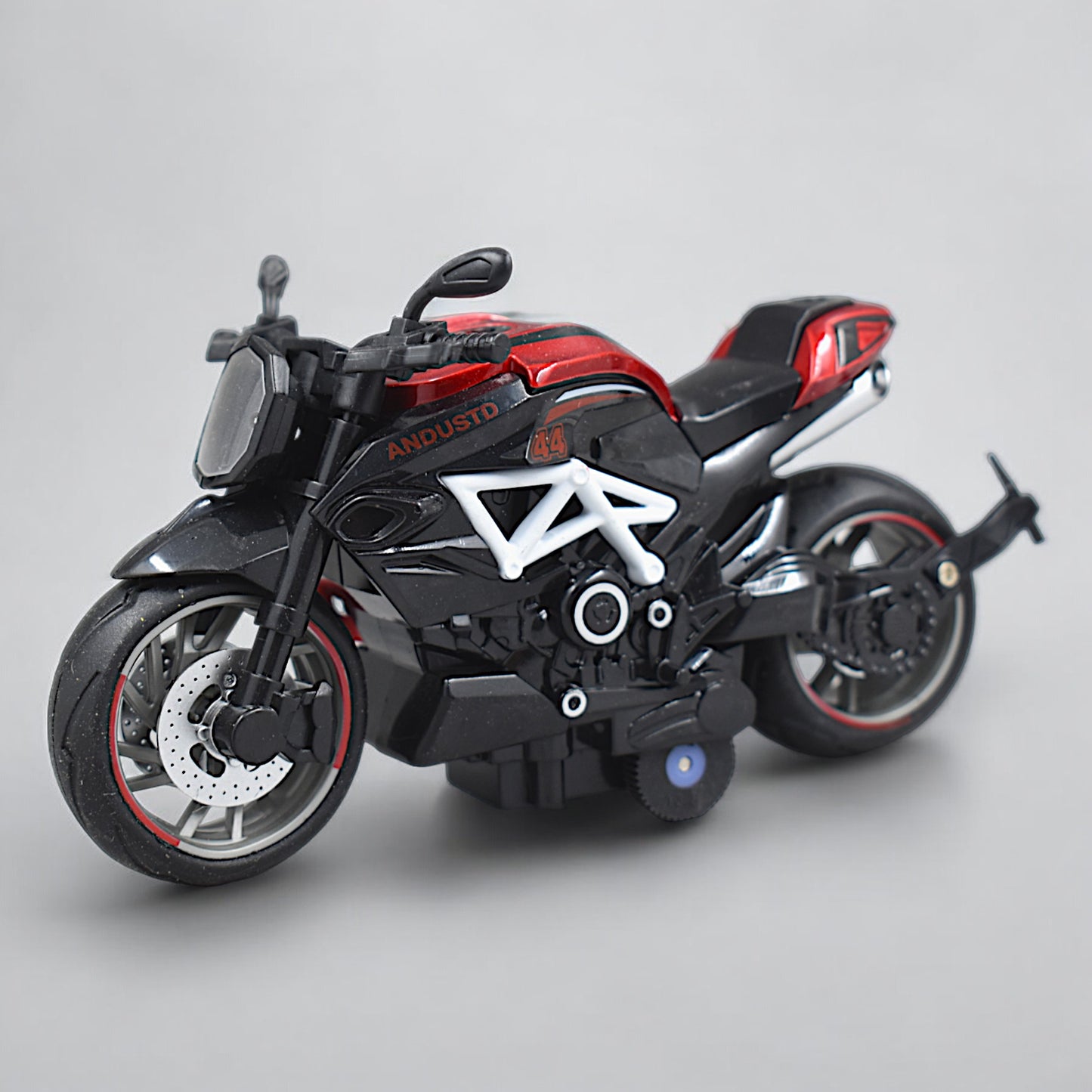 SUPER SPORTS BIKE WITH PULL BACK FUNCTION WITH PREMIUM DETAILINGS - RED