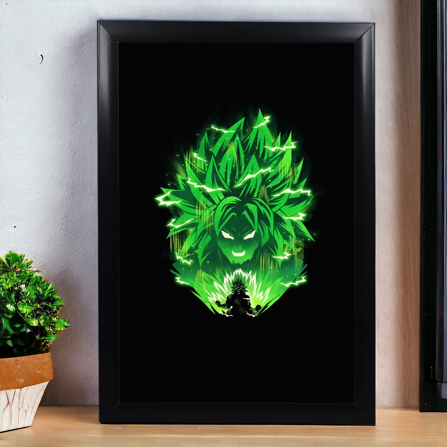 BROLY GREEN PHOTO FRAME (A4 SIZE) - DRAGON BALL Z