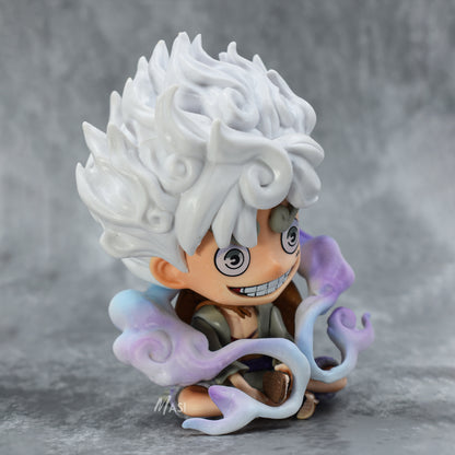 LUFFY GEAR 5 MINI CHIBI FIGURE WITH BOX - ONE PIECE