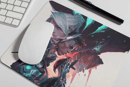 VALORANT THEME MOUSE PAD (9 X 7.5 INCHES) - GAMING MOUSE PAD