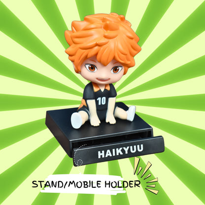 HAIKYUU SHOYO HINATA BOBBLEHEAD/MOBILE HOLDER STAND