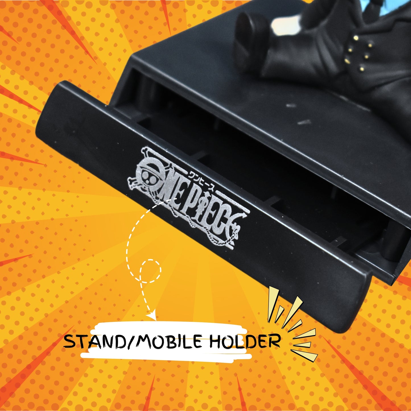 SANJI BOBBLEHEAD/MOBILE HOLDER STAND - ONE PIECE