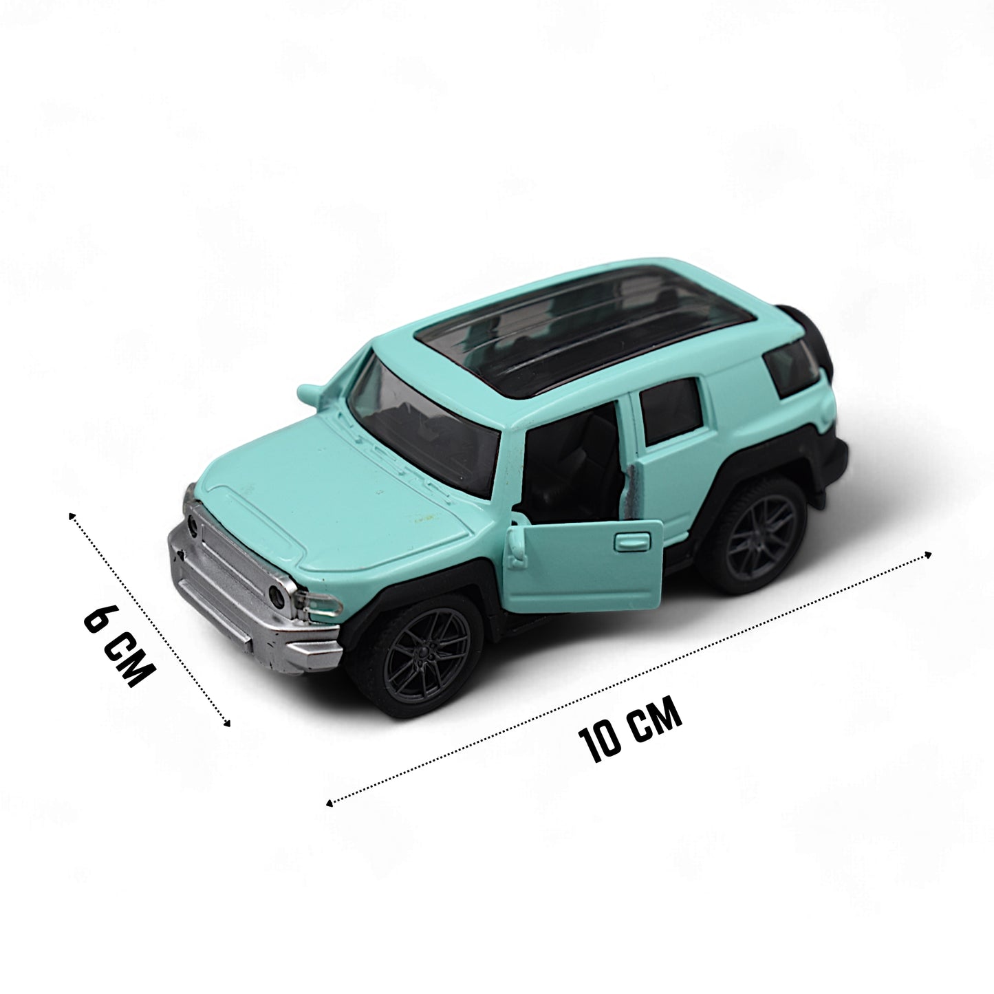 Hummer Car Die-cast Model Toy 1:36 Exclusive Alloy Metal Car with Pull Back with Openable Doors  - Green