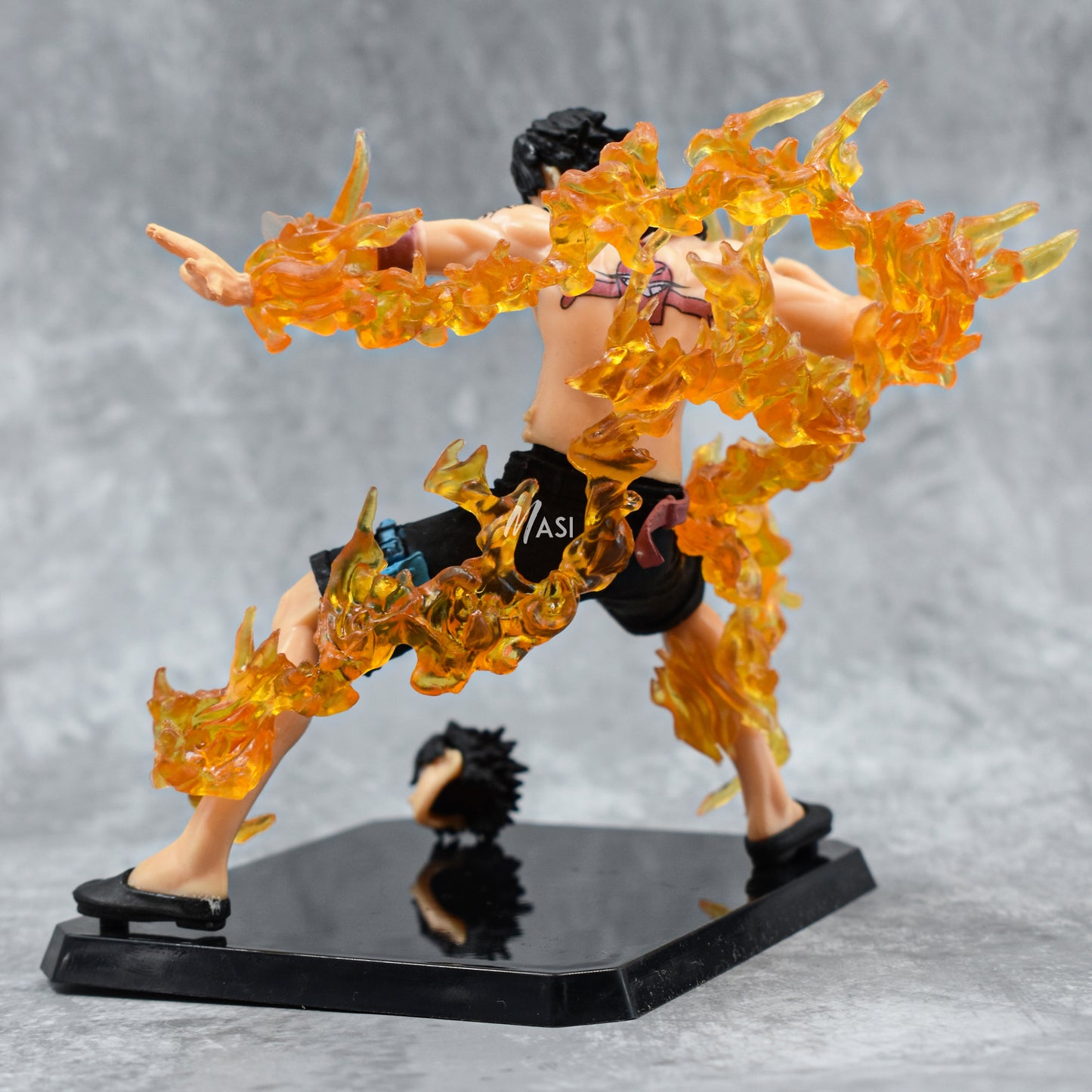 PORTGAS D. ACE FIRE ACTION FIGURE WITH STAND (15 CM HEIGHT) - ONE PIECE