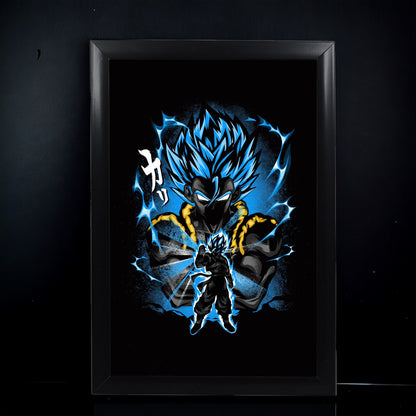 GOGETA SSJ BLUE PHOTO FRAME (A4 SIZE) - DRAGON BALL Z