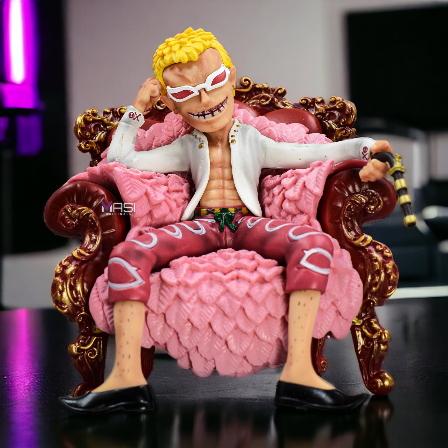 SOFA SITTING DONQUIXOTE DAFLAMINGO ACTION FIGURE - ONE PIECE