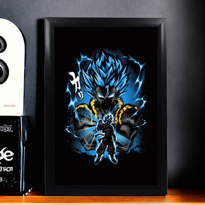 GOGETA SSJ BLUE PHOTO FRAME (A4 SIZE) - DRAGON BALL Z