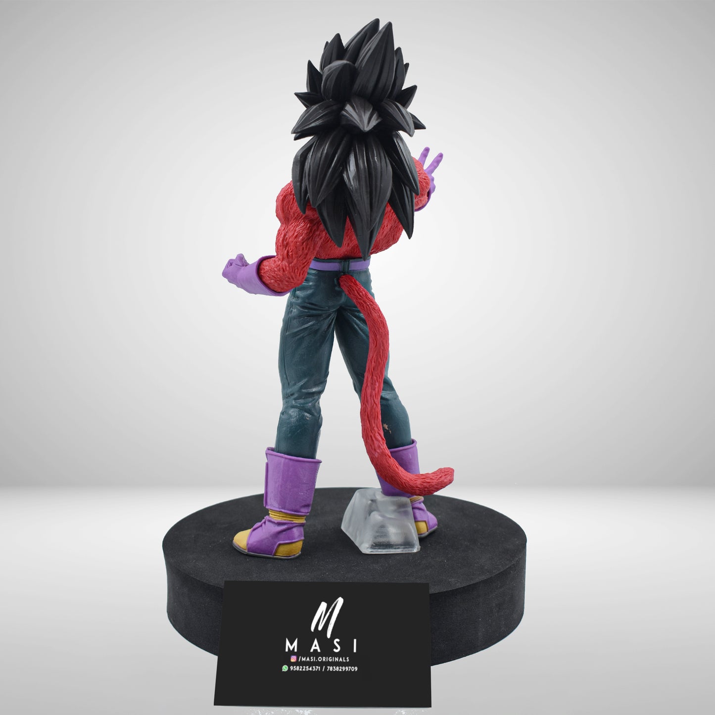 DRAGON BALL Z SSJ4 VEGETA ACTON FIGURE WITH STAND (27CM HEIGHT)