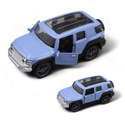 Hummer Car Die-cast Model Toy 1:36 Exclusive Alloy Metal Car with Pull Back with Openable Doors  - Blue