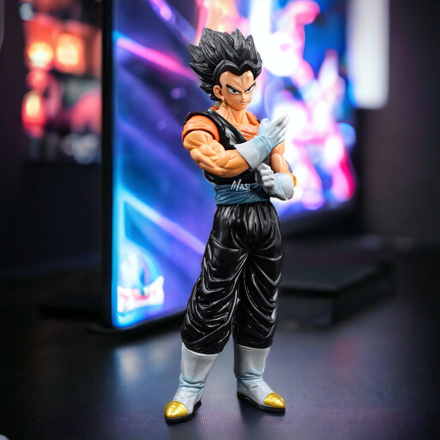 BLACK VEGITO SELF STANDING ACTION FIGURE - DRAGON BALL Z