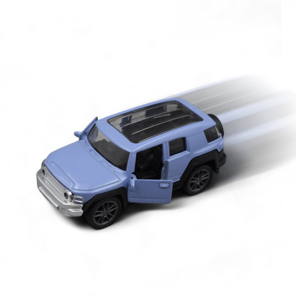 Hummer Car Die-cast Model Toy 1:36 Exclusive Alloy Metal Car with Pull Back with Openable Doors  - Blue