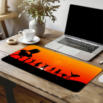 ONE PIECE LUFFY CREW MOUSE PAD (23 X 11 INCHES) - GAMING MOUSE PAD