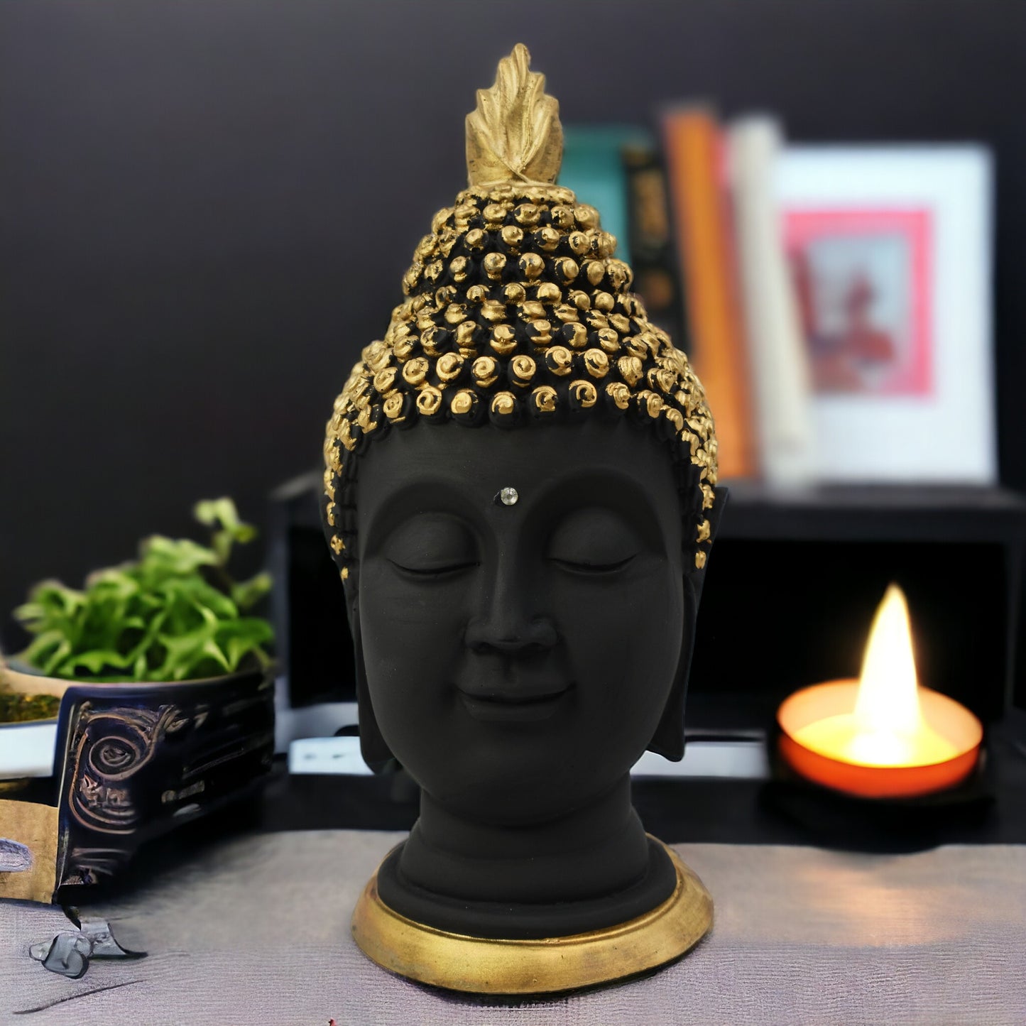 GAUTAM BUDDHA AUTHENTIC HEAD MURTI