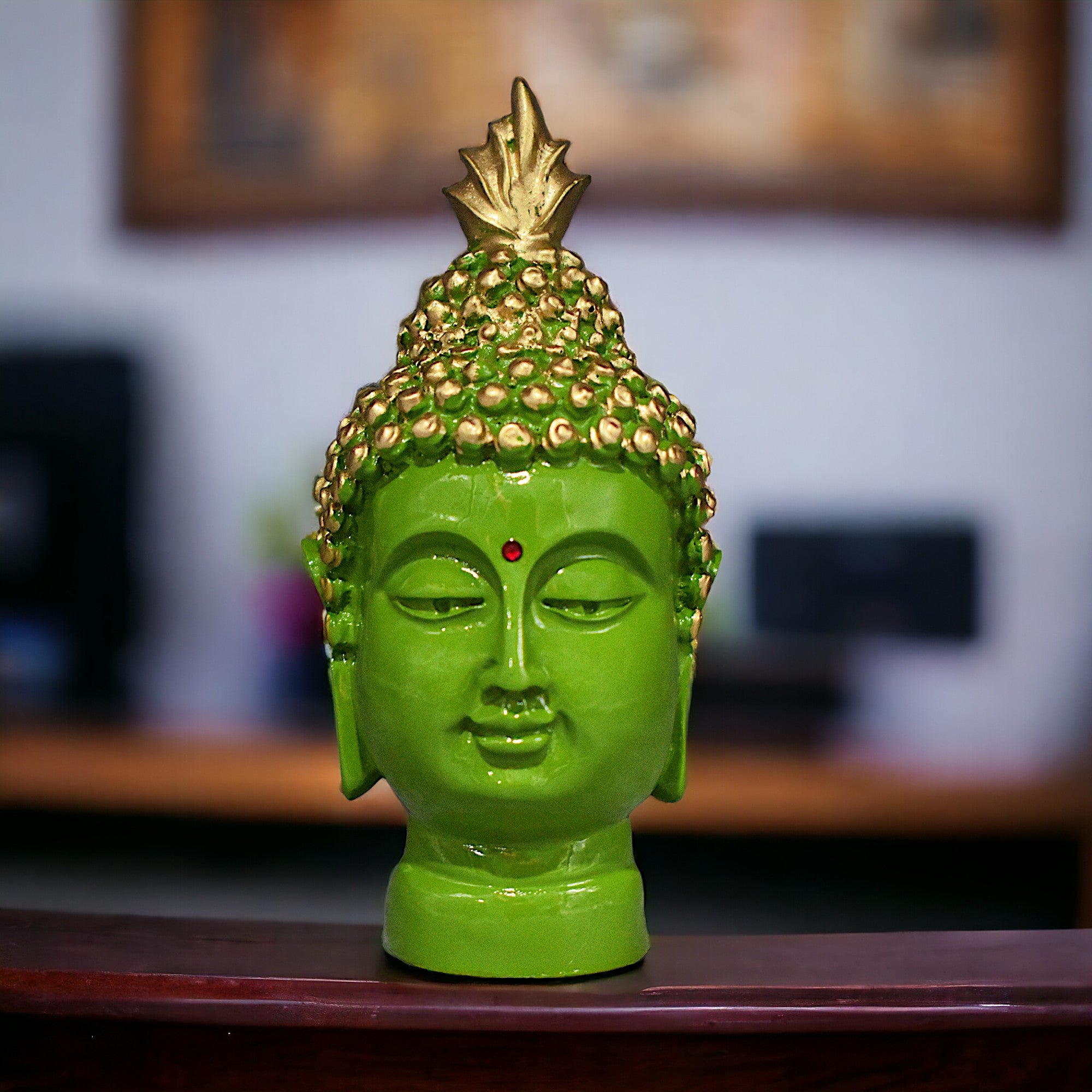 GAUTAM BUDDHA AUTHENTIC SMALL HEAD MURTI (10 CM HEIGHT) – Masi Originals