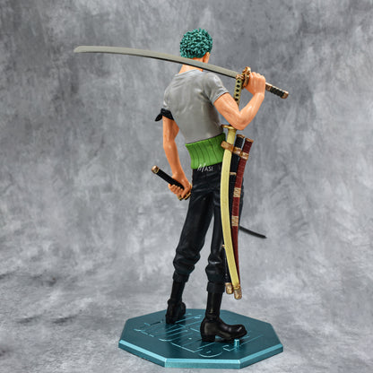 STANDING RORONOA ZORO ACTION FIGURE (25 CM HEIGHT) - ONE PIECE