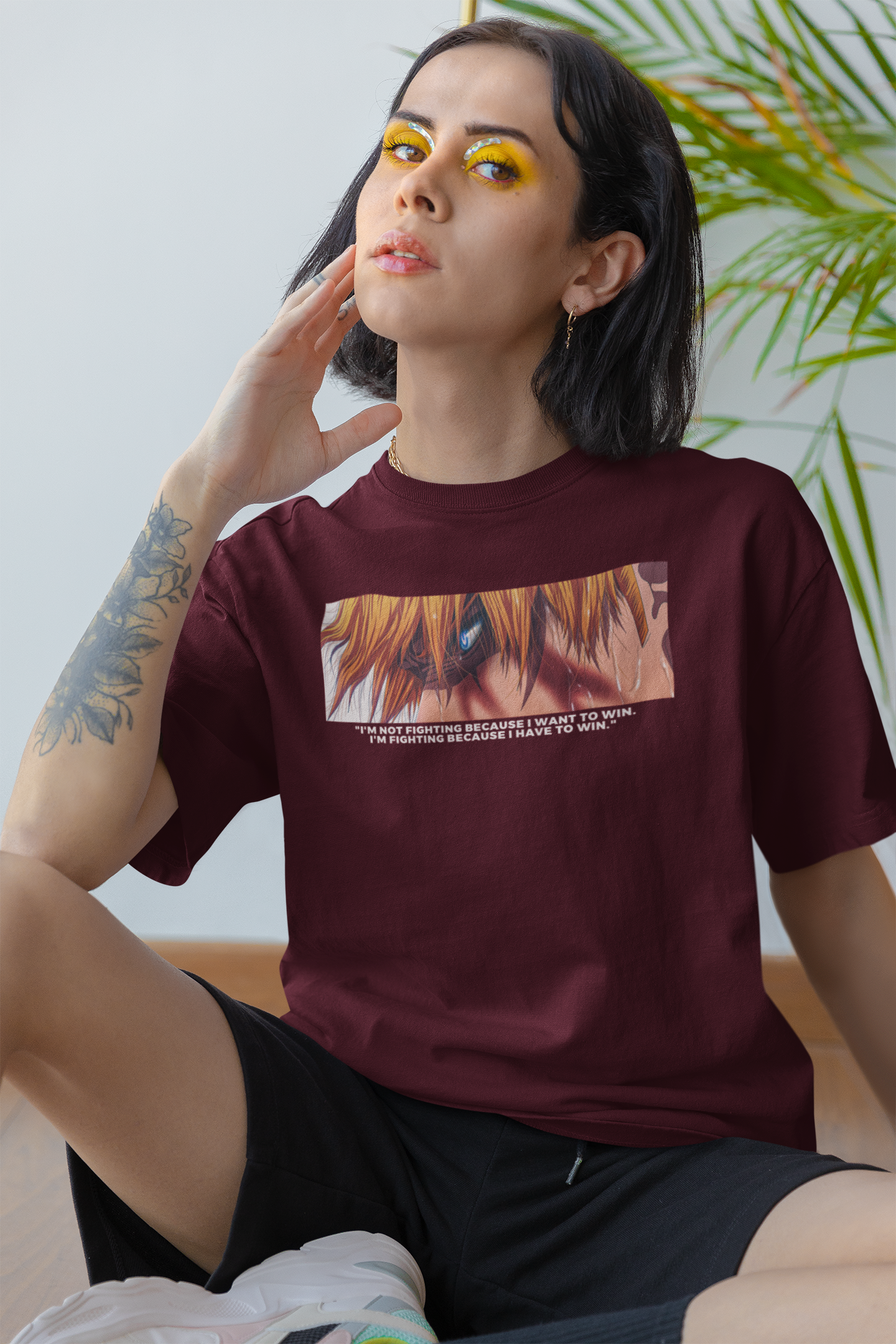 KUROSAKI ICHIGO LIMITED EDITION OVERSIZED T-SHIRT (100% COTTON) - BLEACH