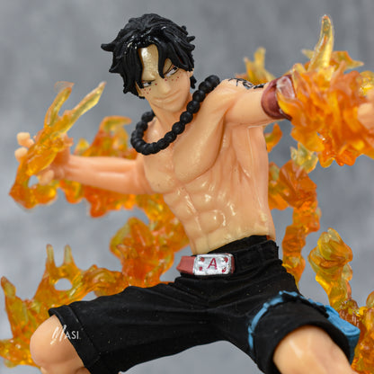 PORTGAS D. ACE FIRE ACTION FIGURE WITH STAND (15 CM HEIGHT) - ONE PIECE