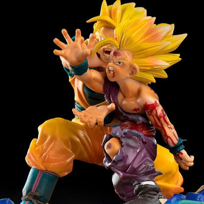 Son Goku and Son Gohan Iconic Kamehameha Action Figure - Dragon Ball Z