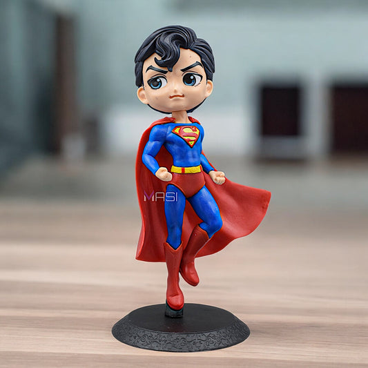 SUPERMAN Q STYLE ACTION FIGURE WITH STAND (16 CM HEIGHT)